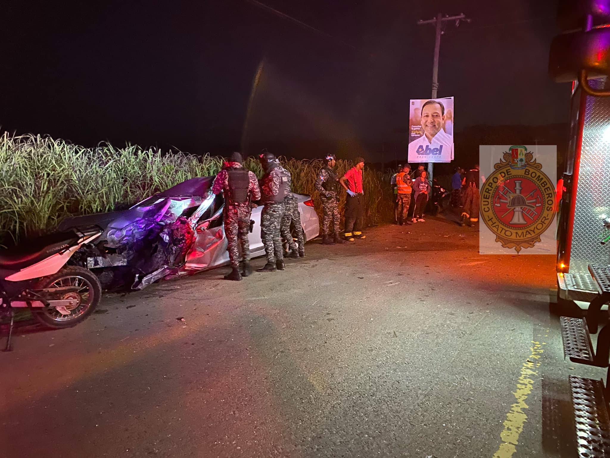 Accidente de tránsito cobra una vida en Carretera Hato Mayor-San Pedro de Macorís