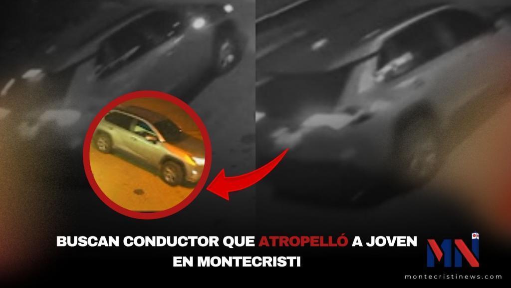 Buscan conductor que atropelló a joven en Montecristi