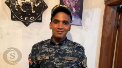 Carlos Miguel Peralta, un raso de la policía