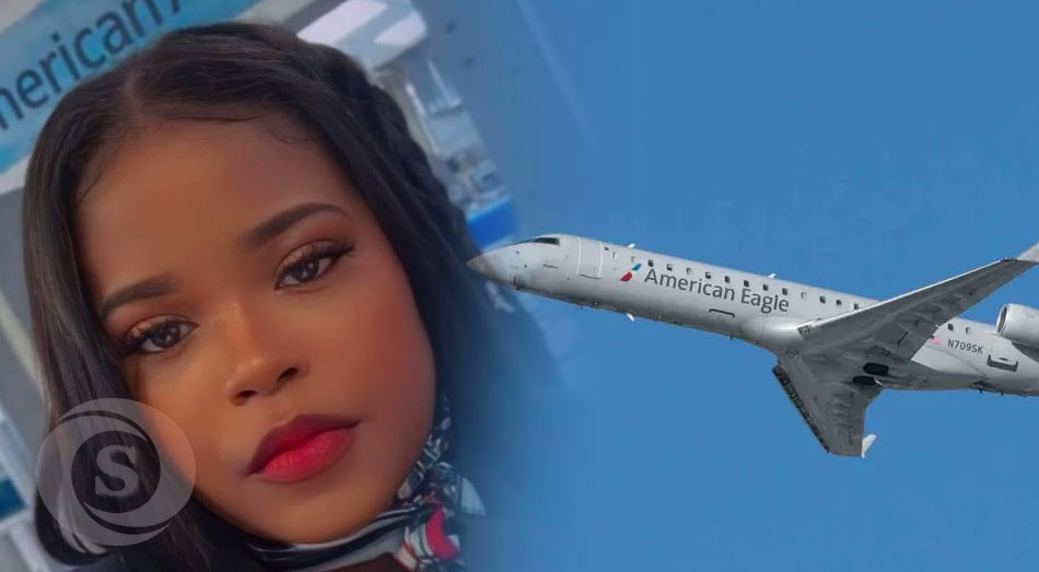 Danasia Elder, asistente de vuelo de American Eagle Flight 5342