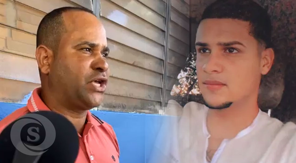 El padre del joven Raylin José Sánchez Hidalgo, habla