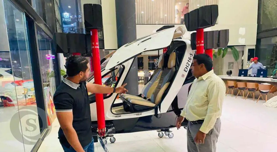 El primer taxi volador en República Dominicana