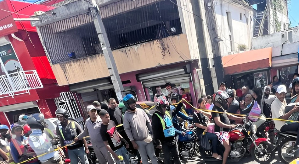 En la intersección de la avenida Nicolás de Ovando