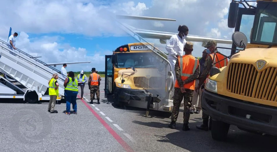 Otro avión repleto de dominicano