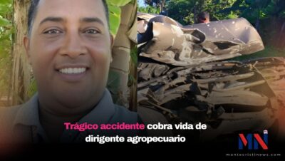 Trágico accidente cobra vida de dirigente agropecuario