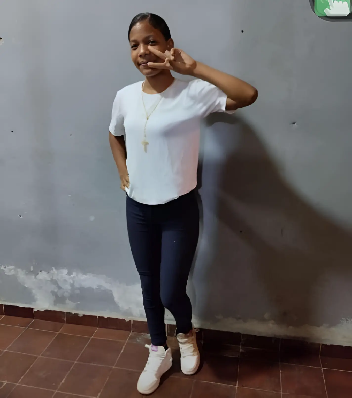 Triny Jhadilcia de la Rosa, una adolescente de 14