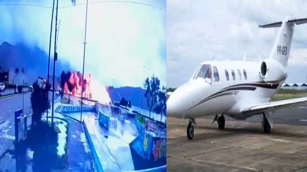 Una avioneta Cessna 525, fabricada en 2008