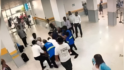 Sorprenden angelito en plena vuelta en hospital Marcelino Vélez Santana de Herrera