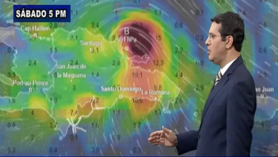 Pronostican disturbio atmosférico con posibles efectos en RD